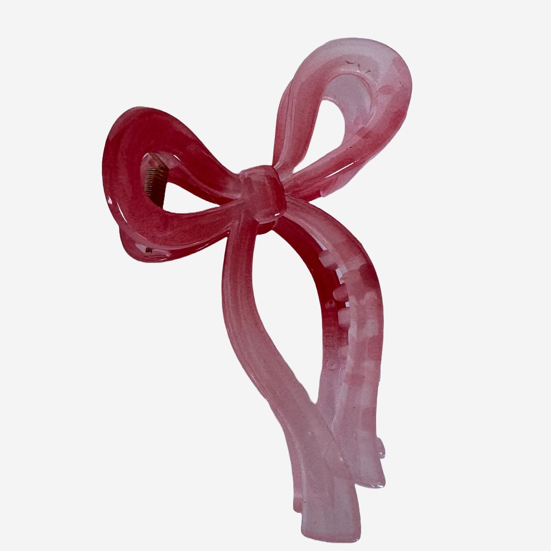 The Bow Claw Clip and Pilates Socks Combo