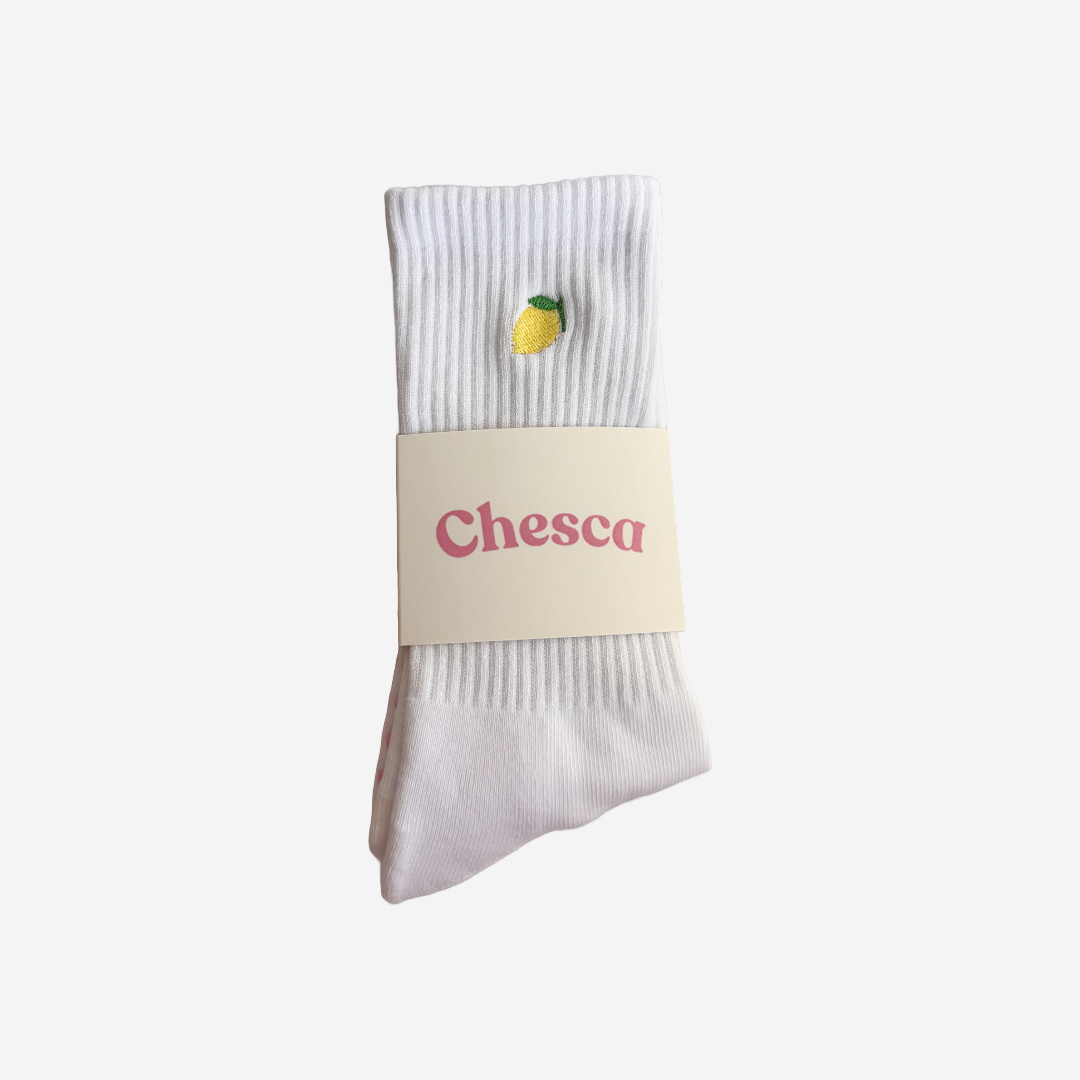 The Lemon Pilates Grip Socks