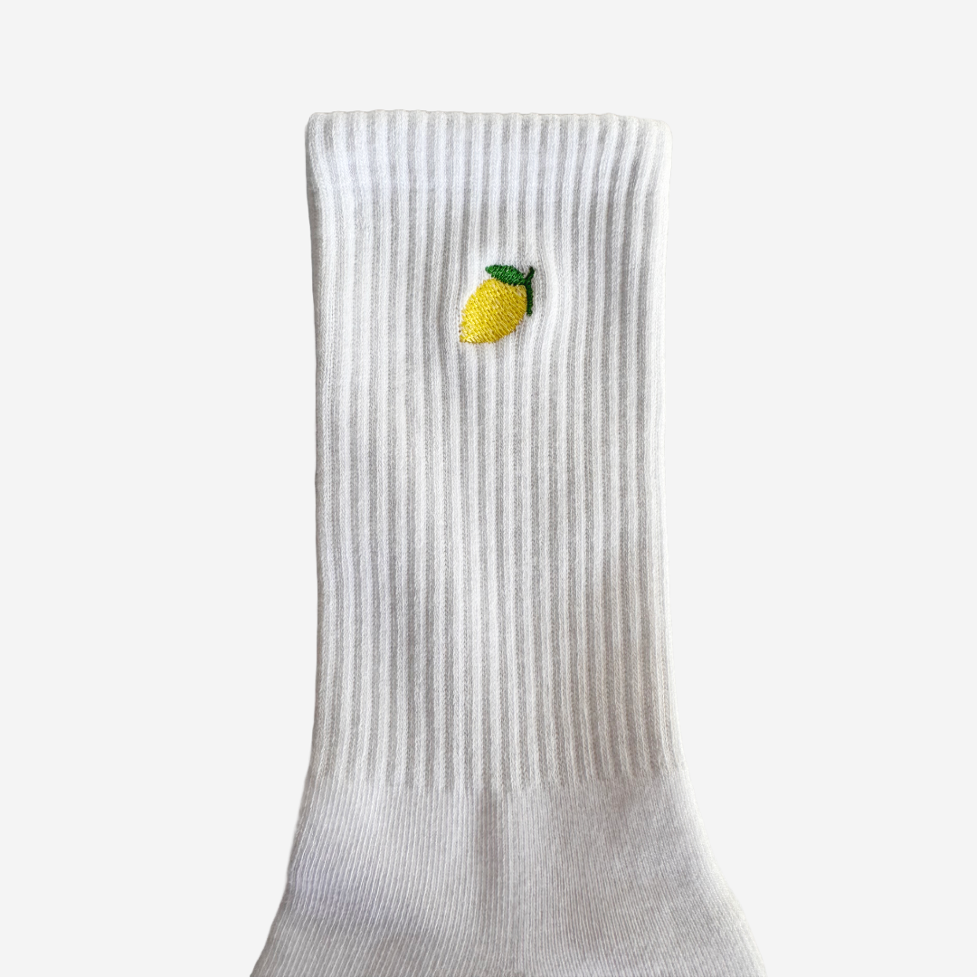 The Lemon Pilates Grip Socks