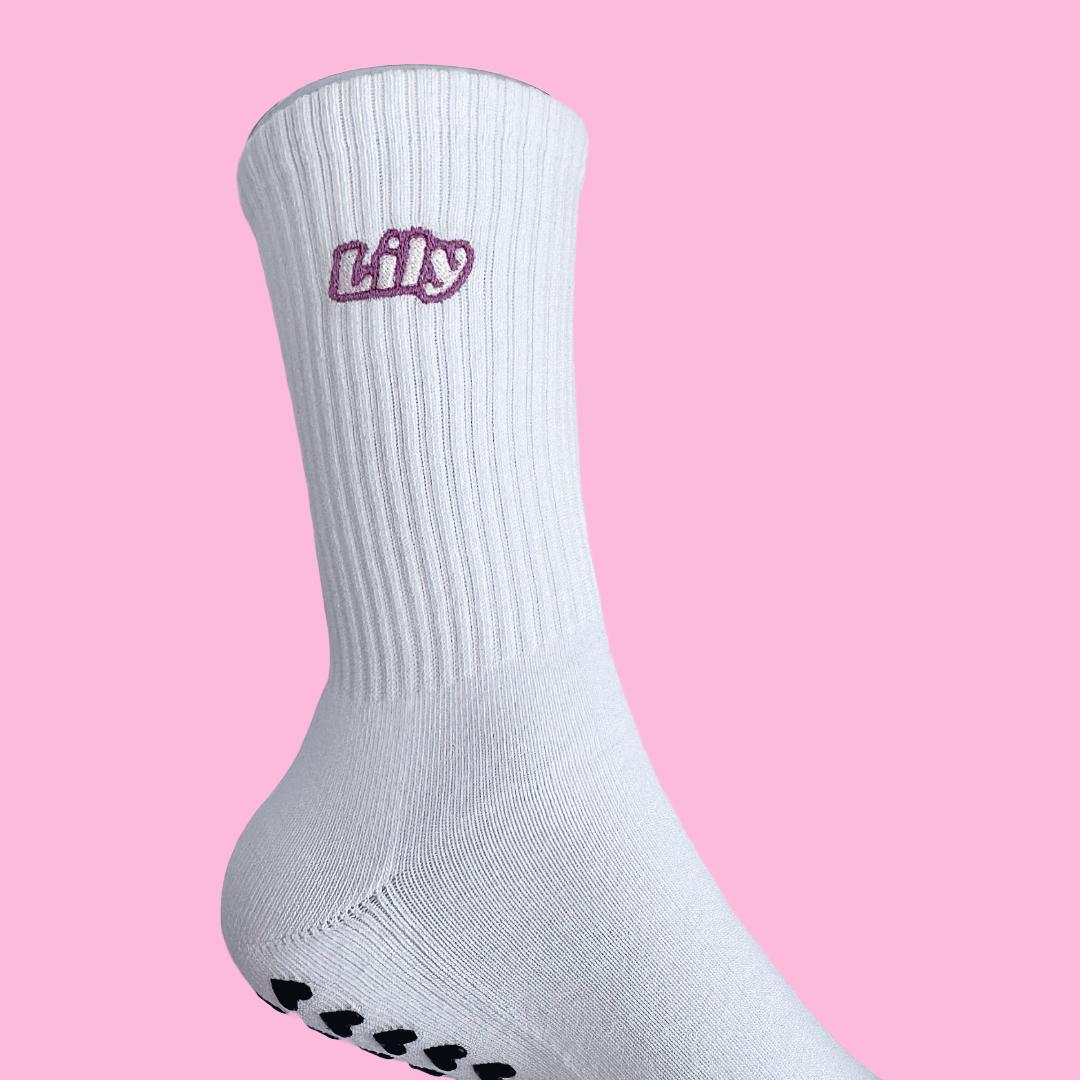 Personalise Me Pilates Grip Socks
