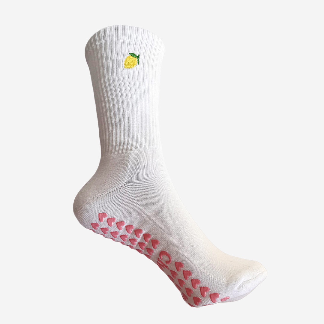 The Lemon Pilates Grip Socks
