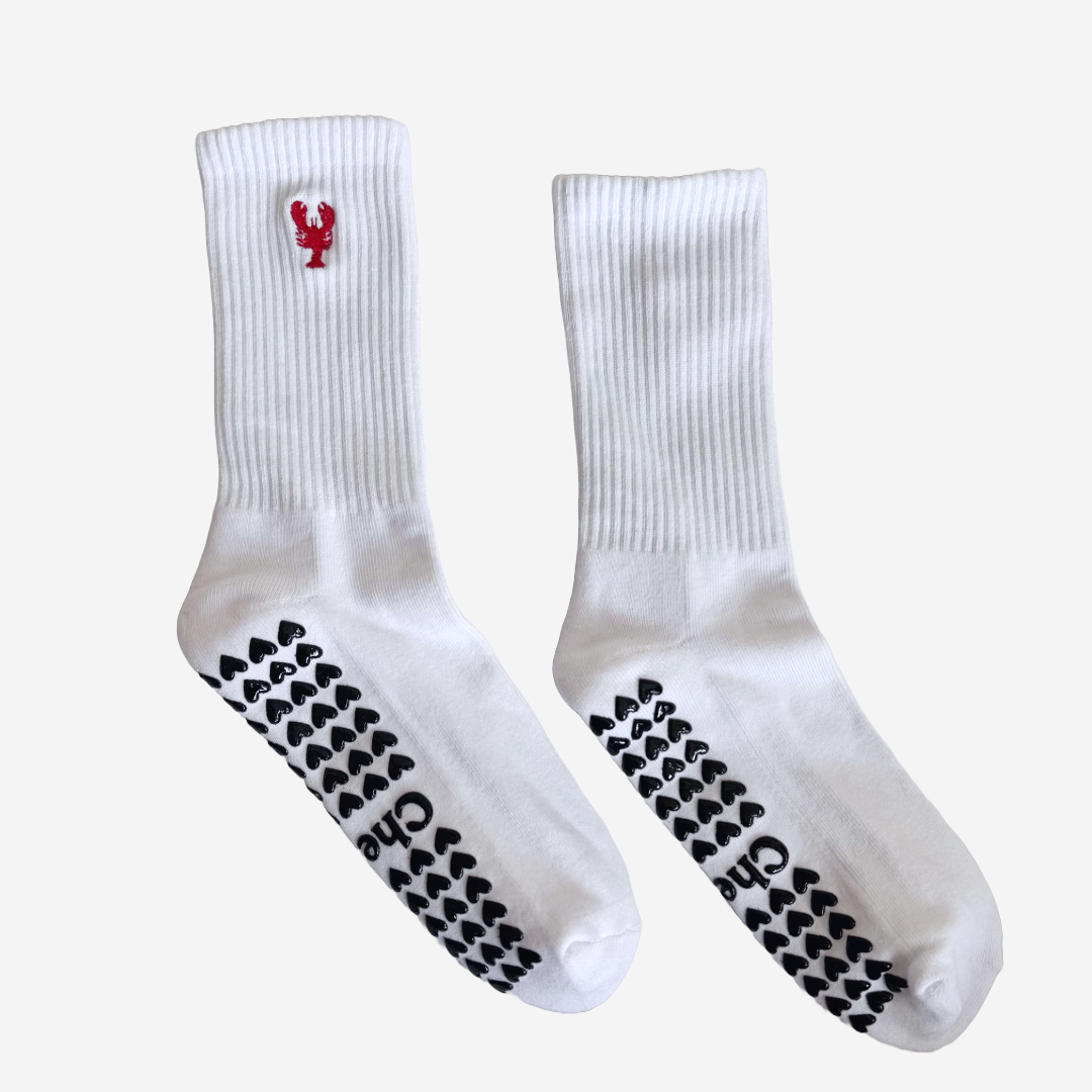 The Lobster Pilates Grip Socks