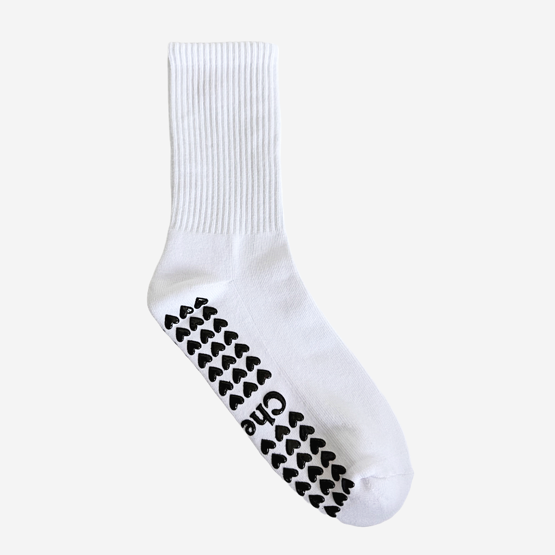 The Clean Girl Pilates Grip Socks