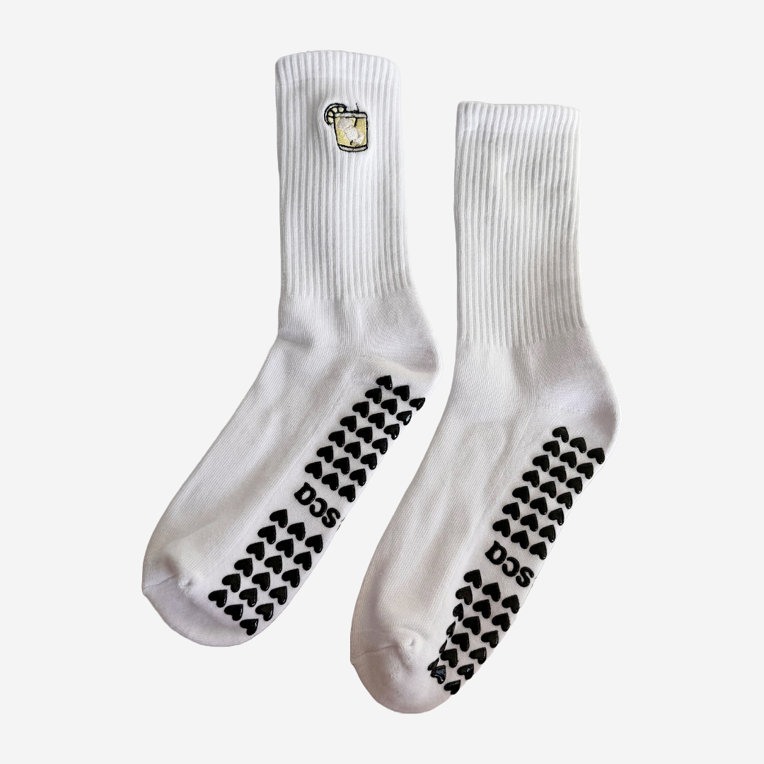The Margarita Pilates Grip Socks