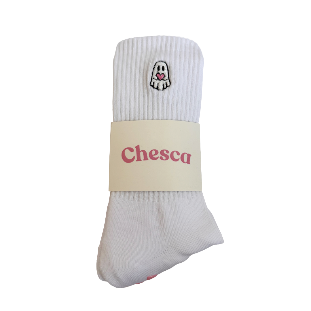 The Ghost Pilates Grip Socks