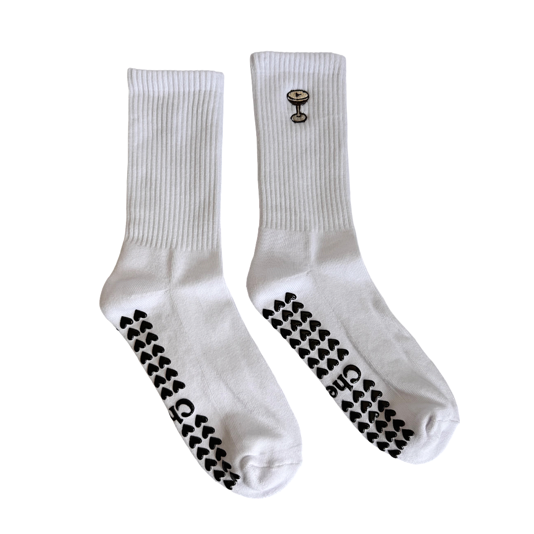 The Espresso Martini Pilates Grip Socks