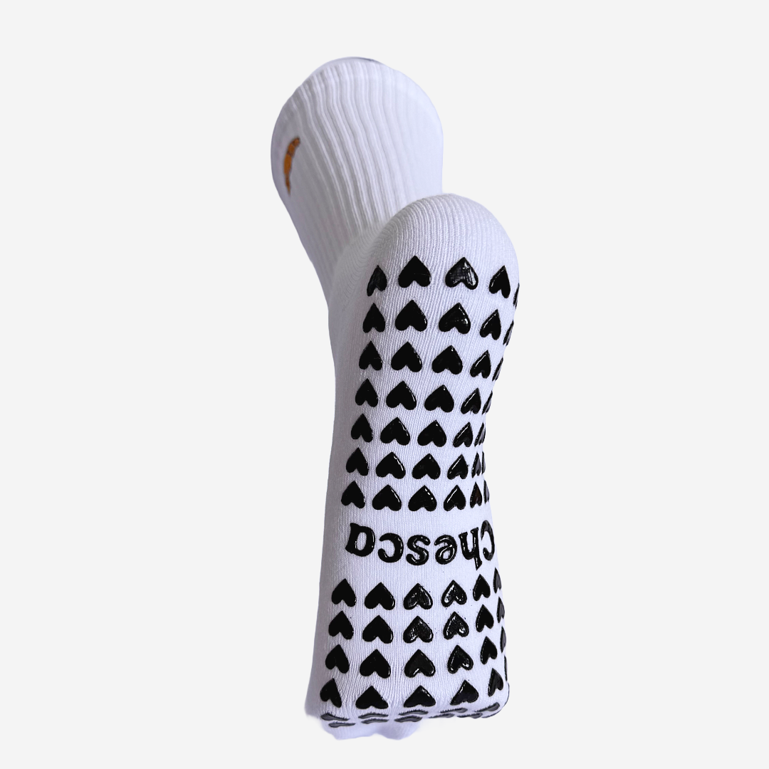 The Croissant Pilates Grip Socks