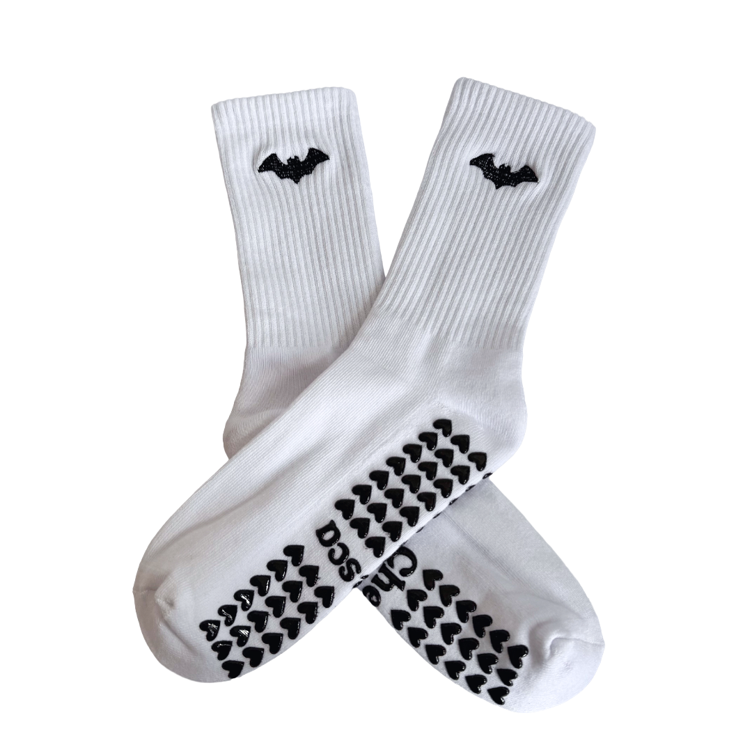 The Bat Pilates Grip Socks