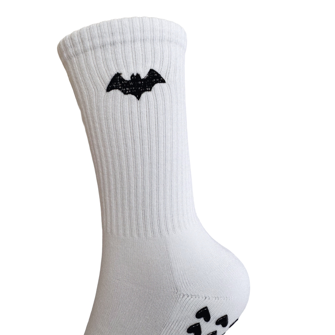 The Bat Pilates Grip Socks