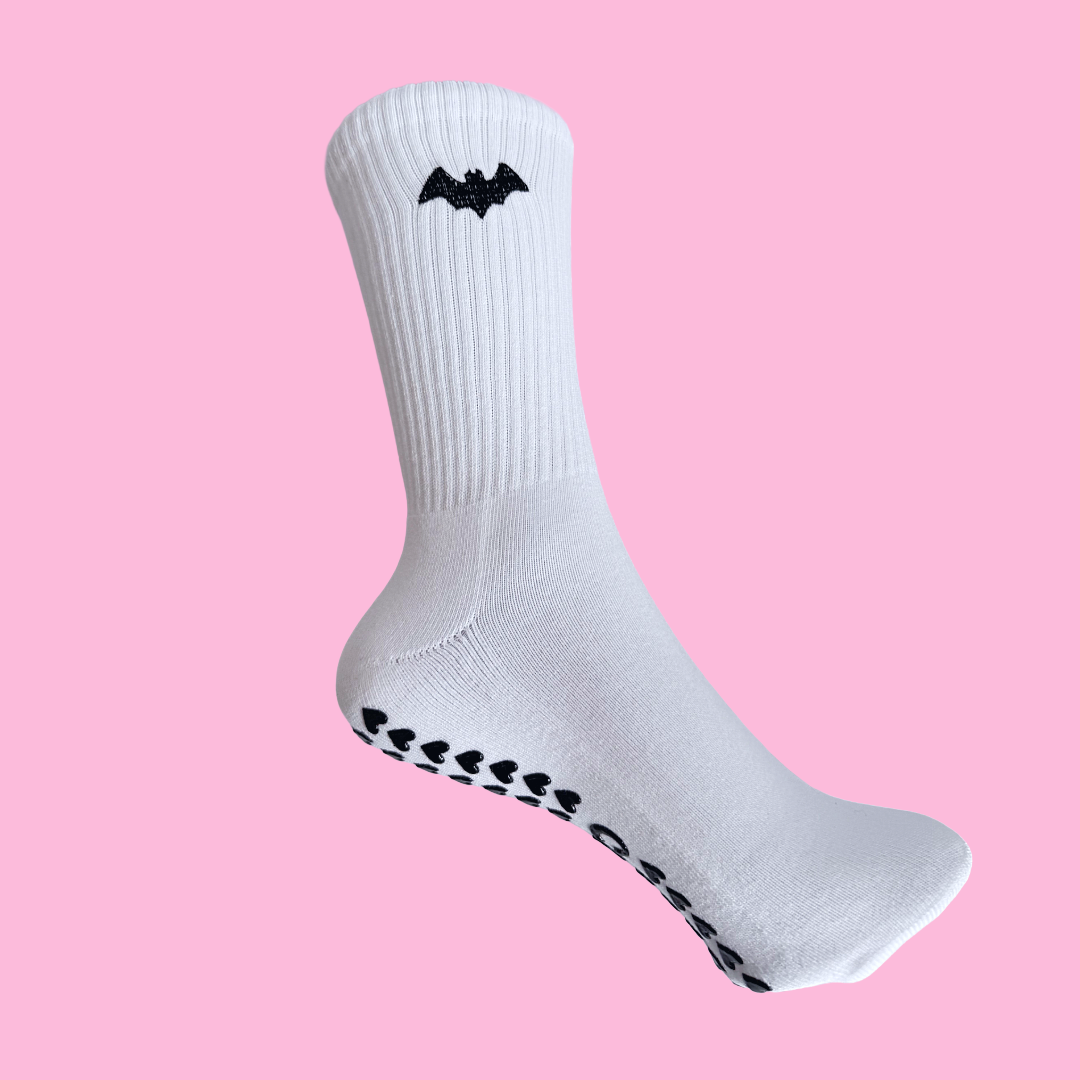 The Bat Pilates Grip Socks