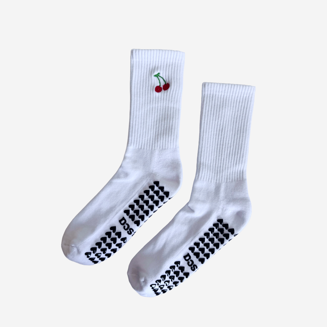 The CherryLicious Pilates Grip Socks