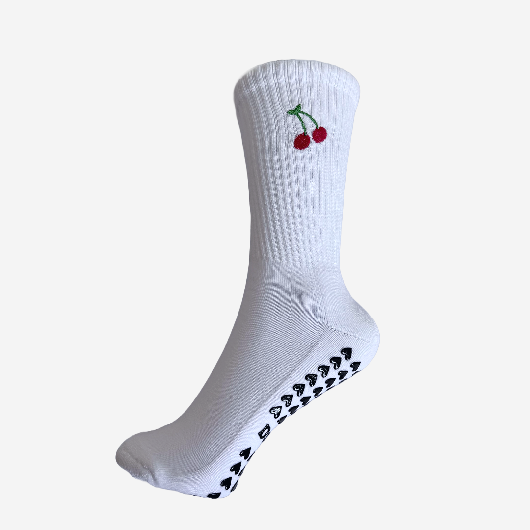The CherryLicious Pilates Grip Socks