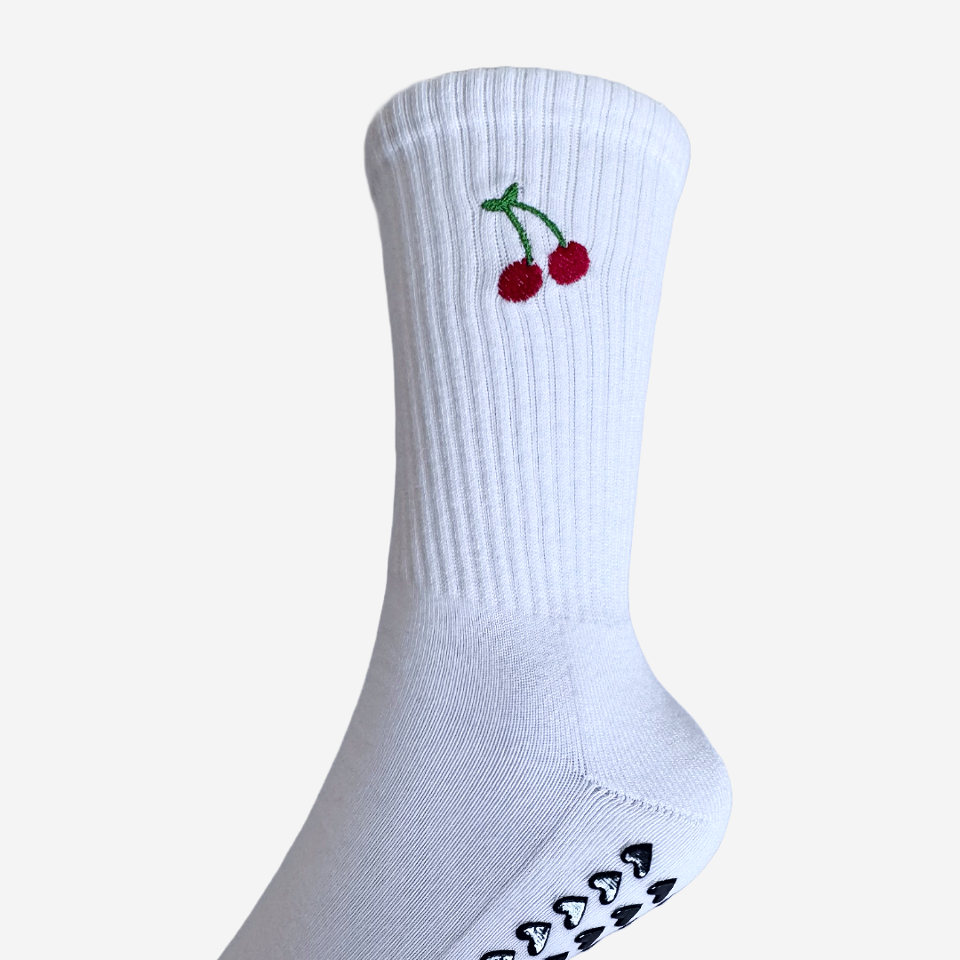 The CherryLicious Pilates Grip Socks