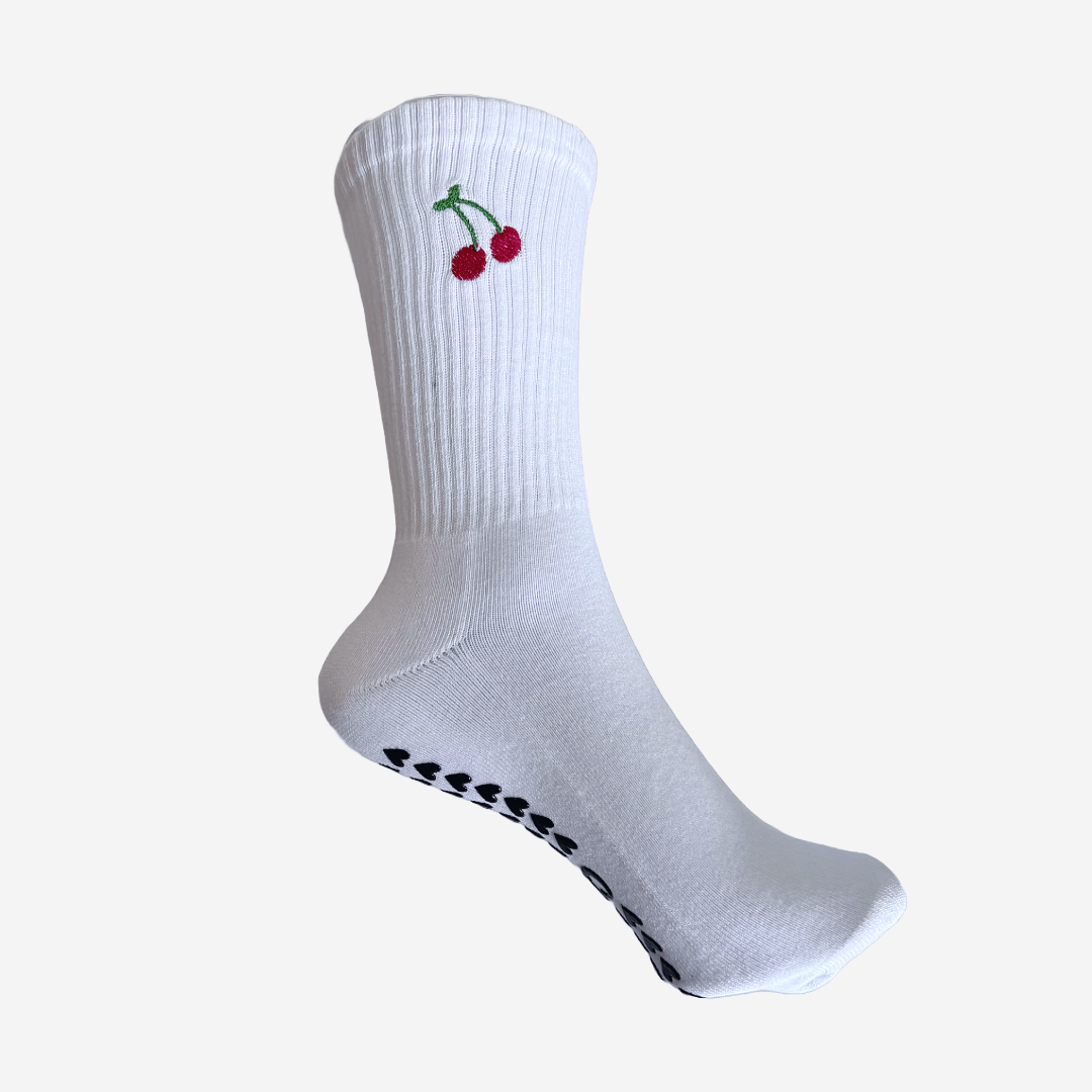 The CherryLicious Pilates Grip Socks
