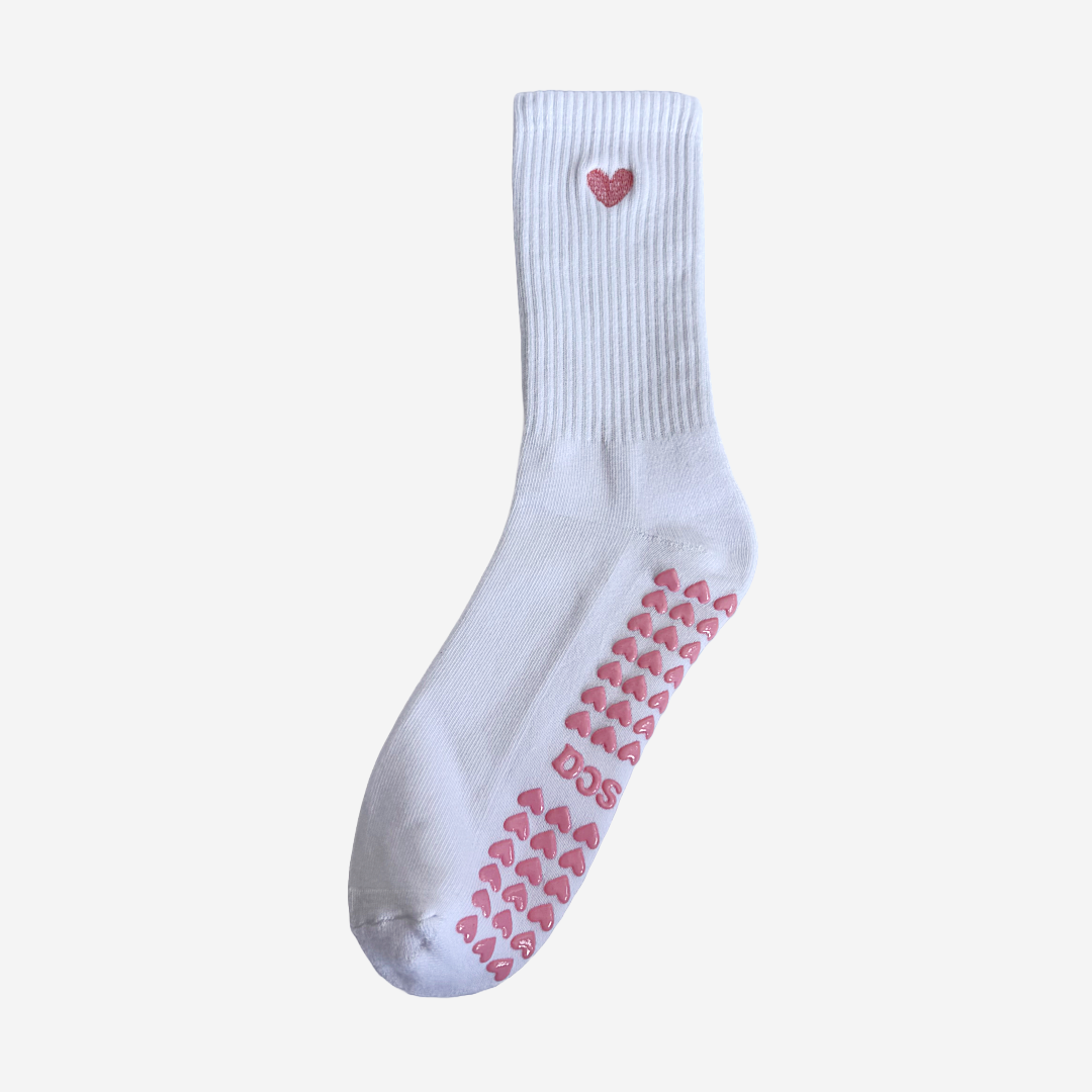 The Heart Pilates Grip Socks