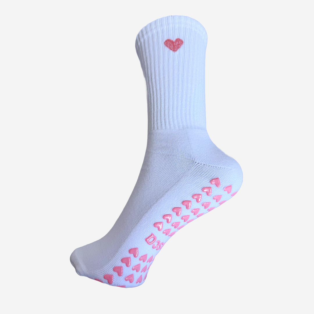 The Heart Pilates Grip Socks