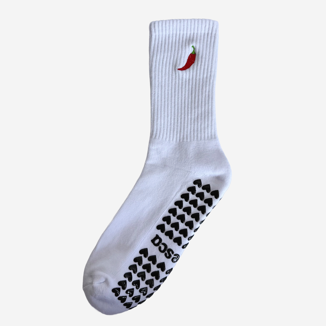 The Chilli Pilates Grip Socks