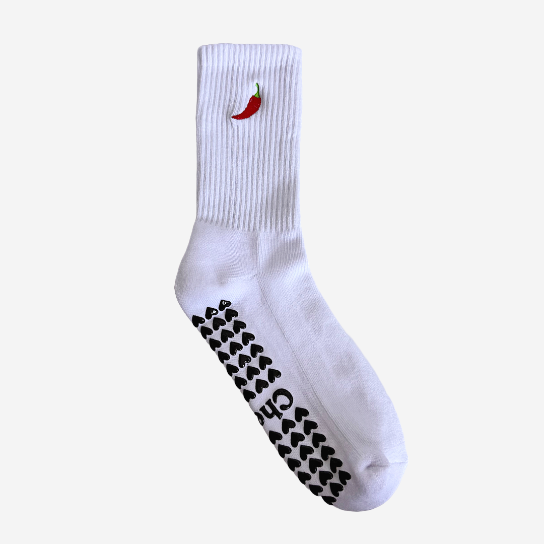 The Chilli Pilates Grip Socks