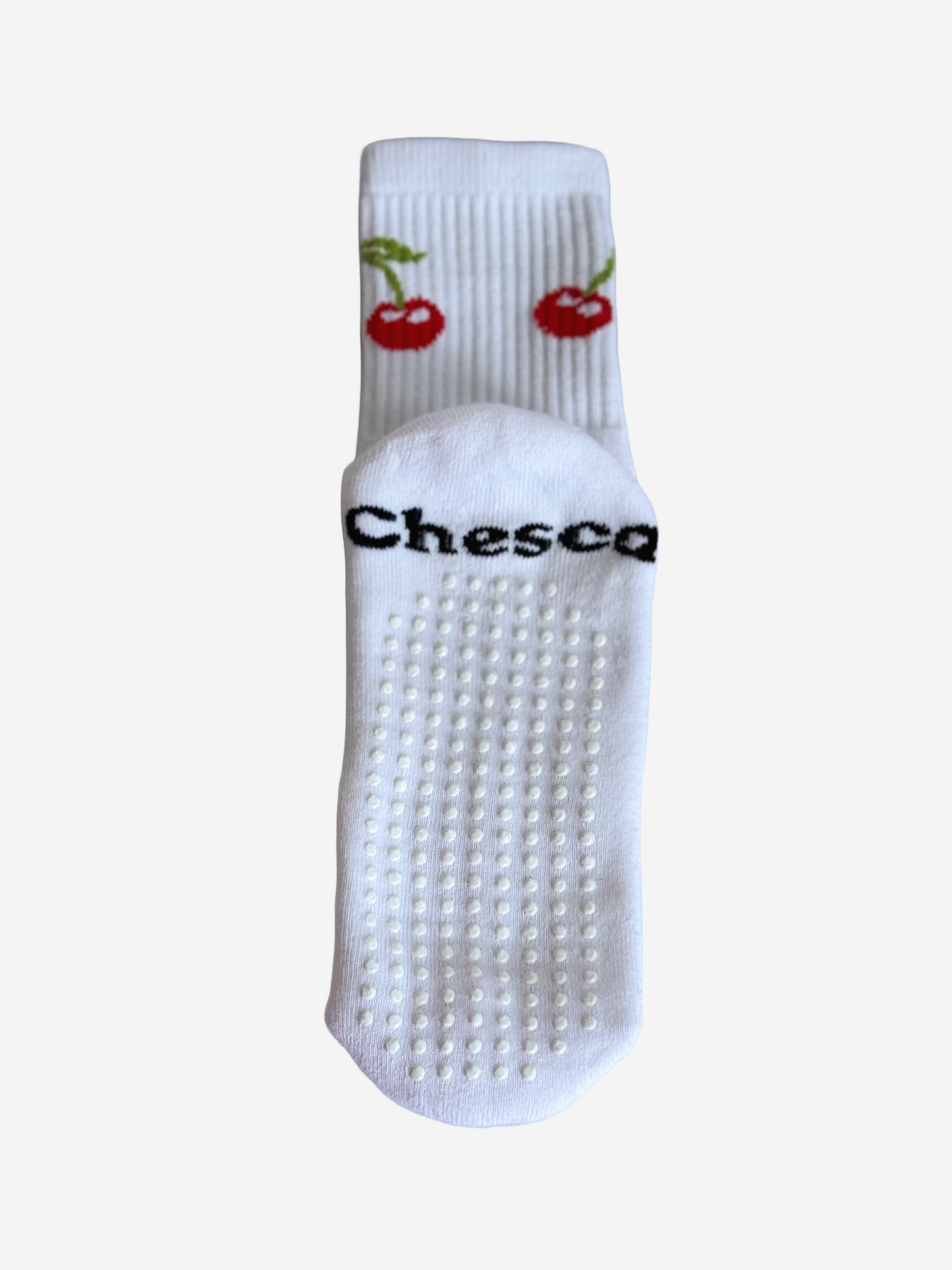 The Cherry Pilates Grip Socks