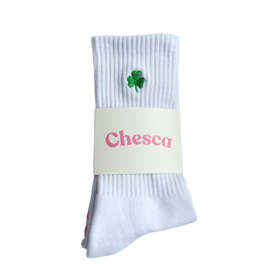 The Clover Pilates Grip Socks