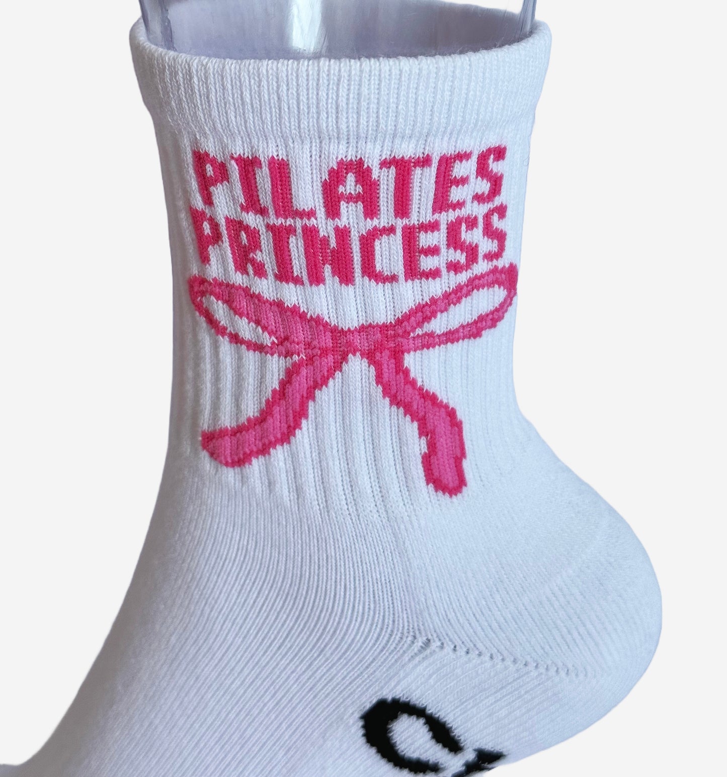 The Bow Pilates Grip Socks