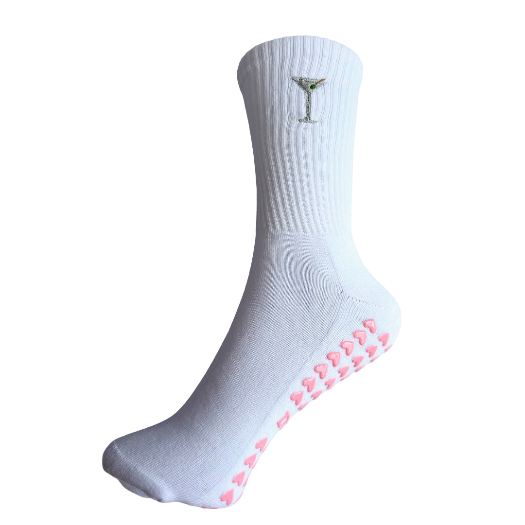 The Martini Pilates Grip Socks