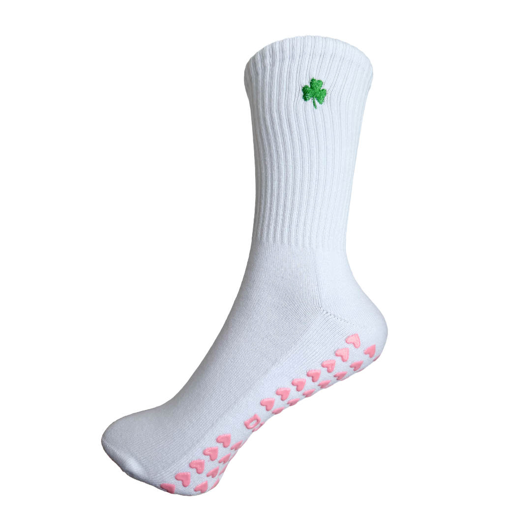 The Clover Pilates Grip Socks