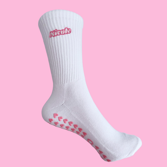 Personalise Me Pilates Grip Socks