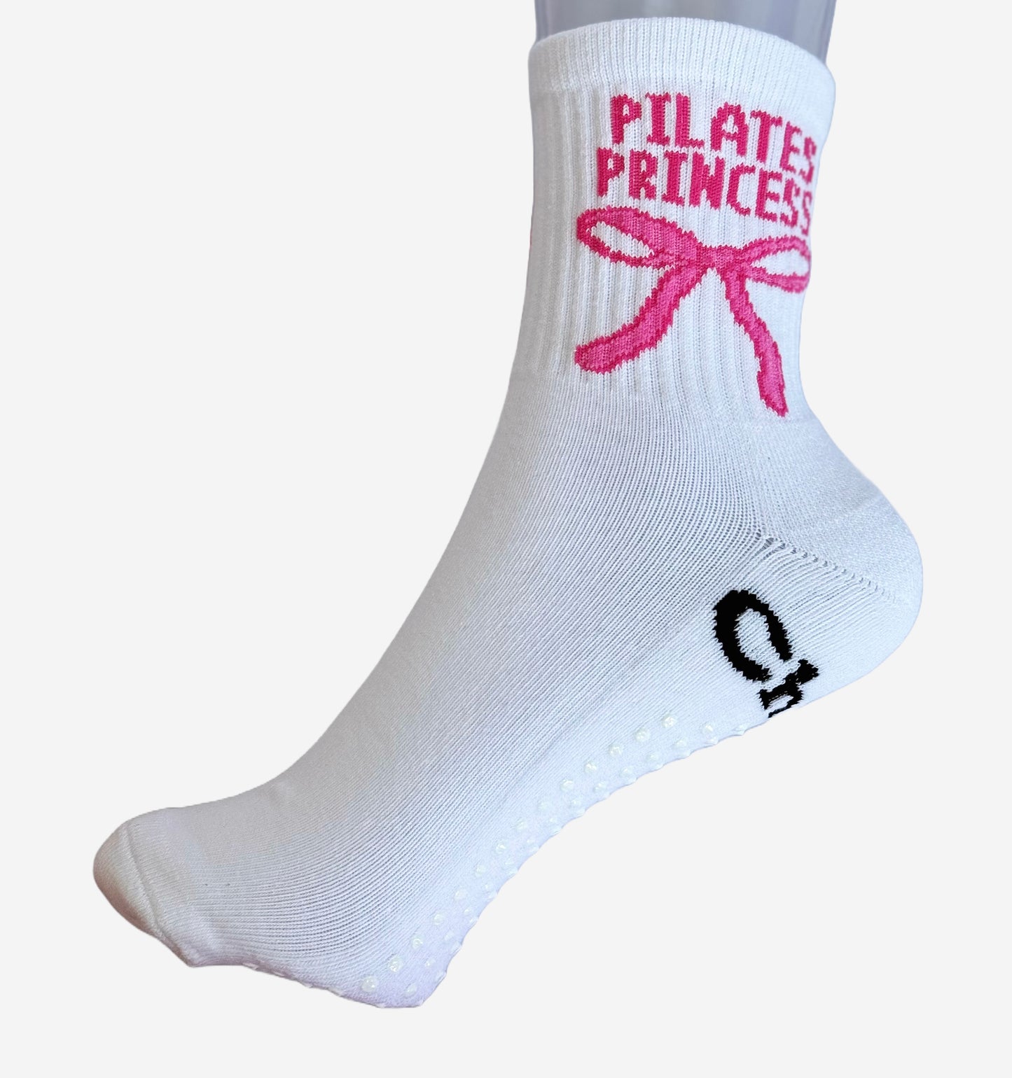 The Bow Pilates Grip Socks