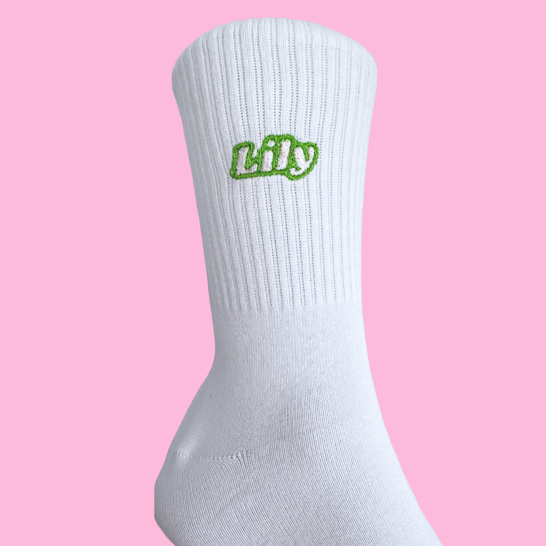 Personalise Me Pilates Grip Socks