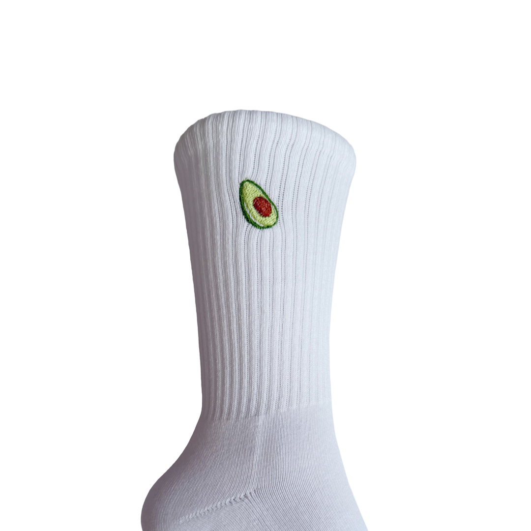 The Avocado Pilates Grip Socks