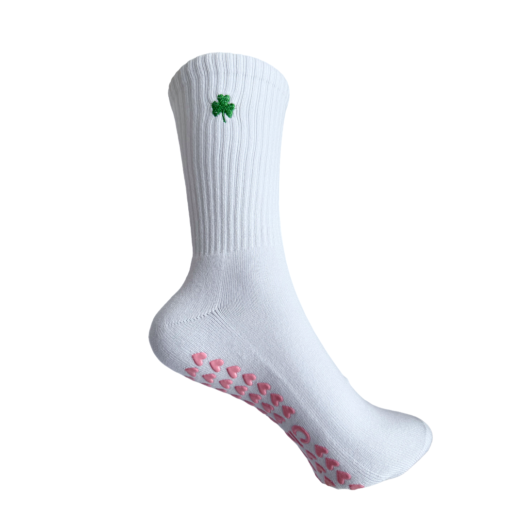 The Clover Pilates Grip Socks