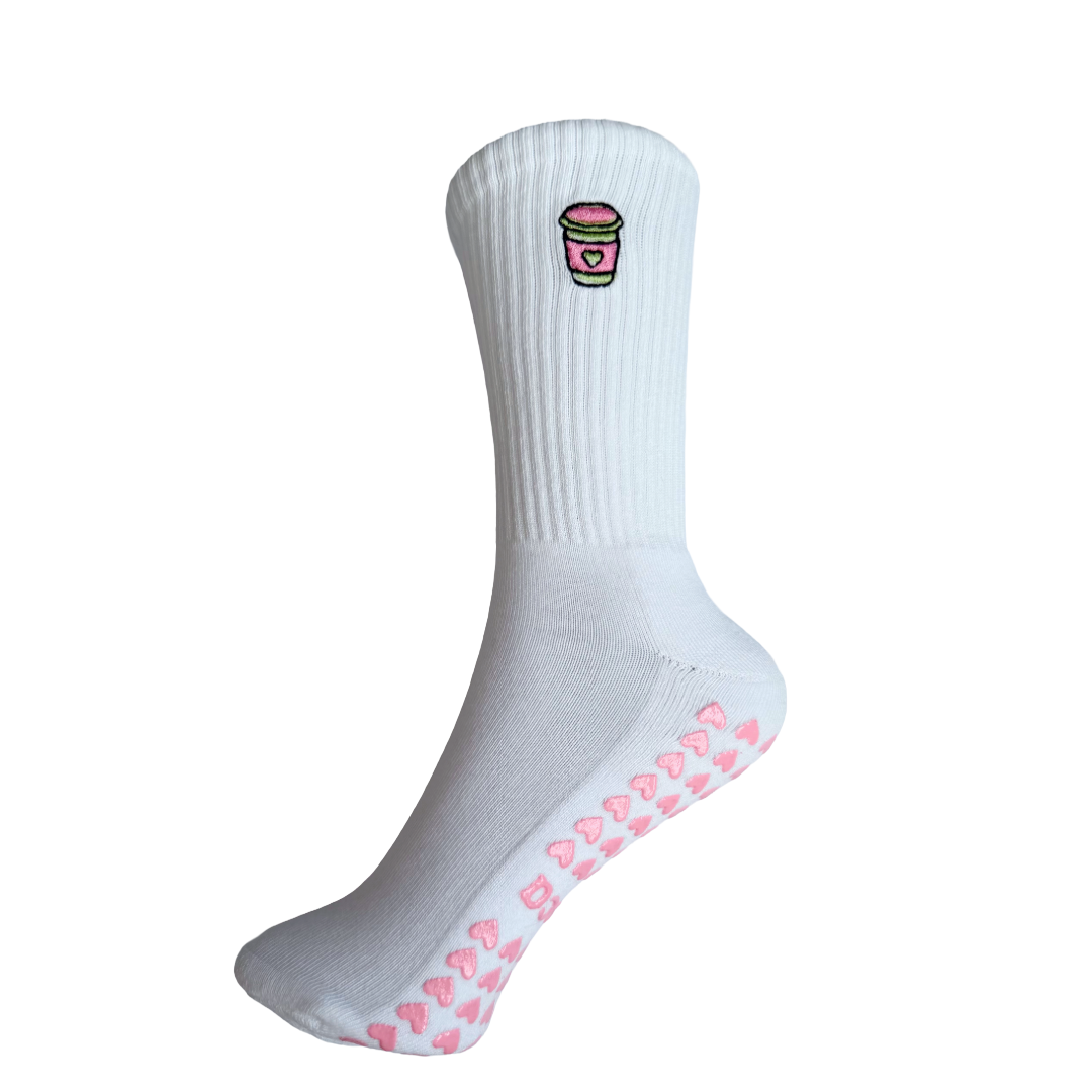 The Matcha Pilates Grip Socks