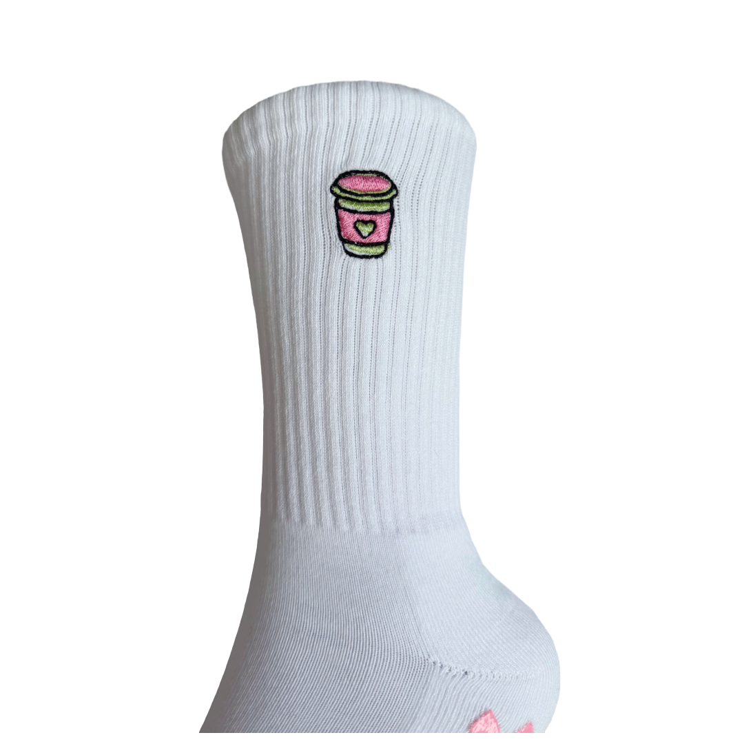 The Matcha Pilates Grip Socks