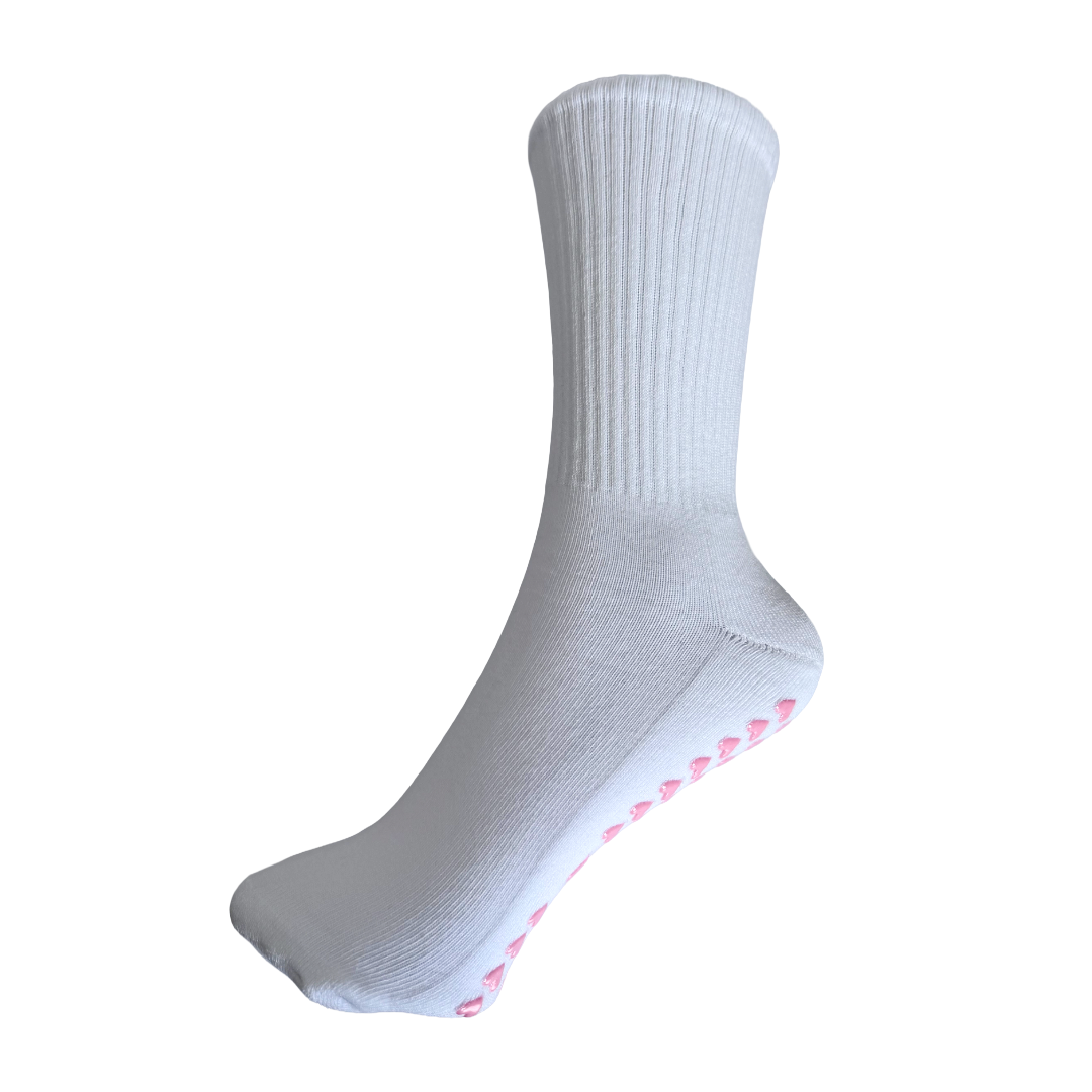 The Candy Cane Pilates Grip Socks