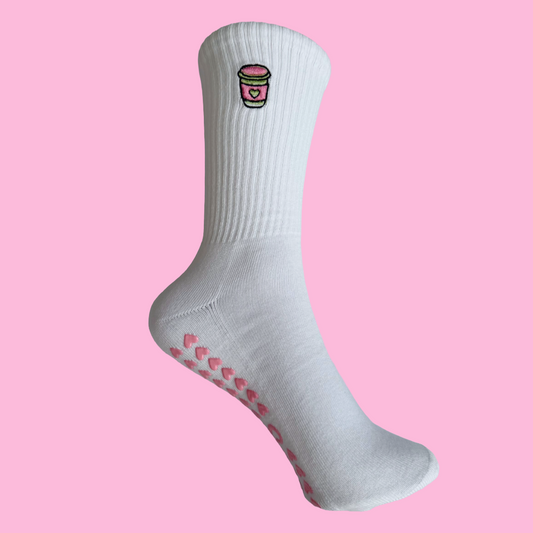 The Matcha Pilates Grip Socks