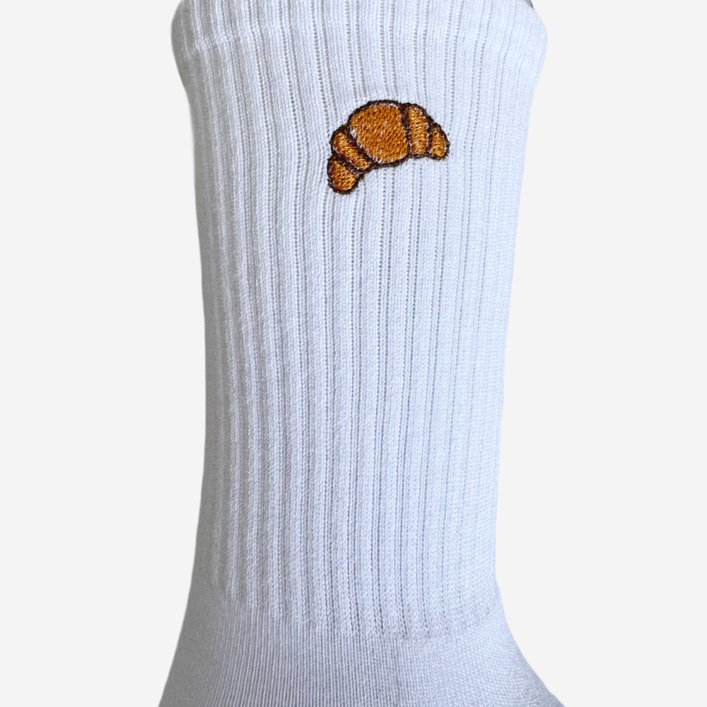 The Croissant Pilates Grip Socks