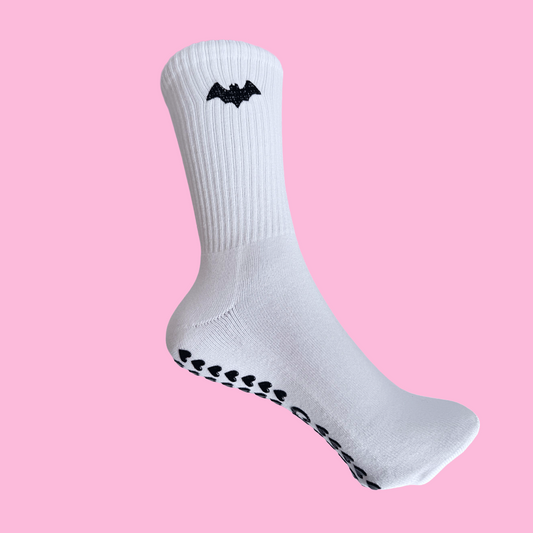 The Bat Pilates Grip Socks