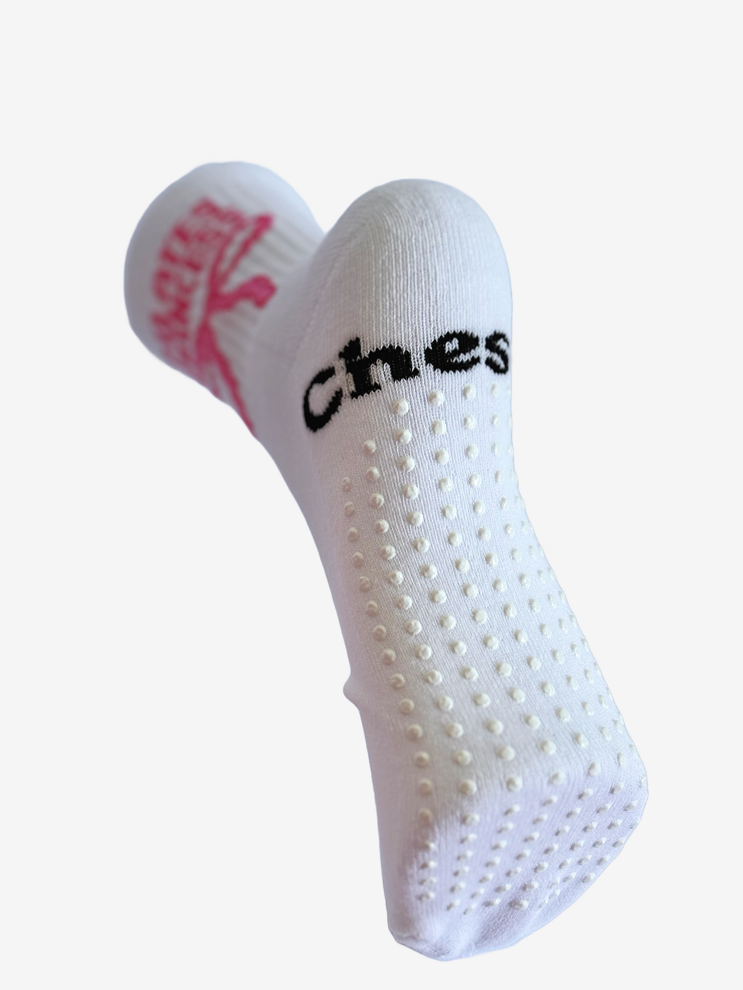 The Bow Pilates Grip Socks