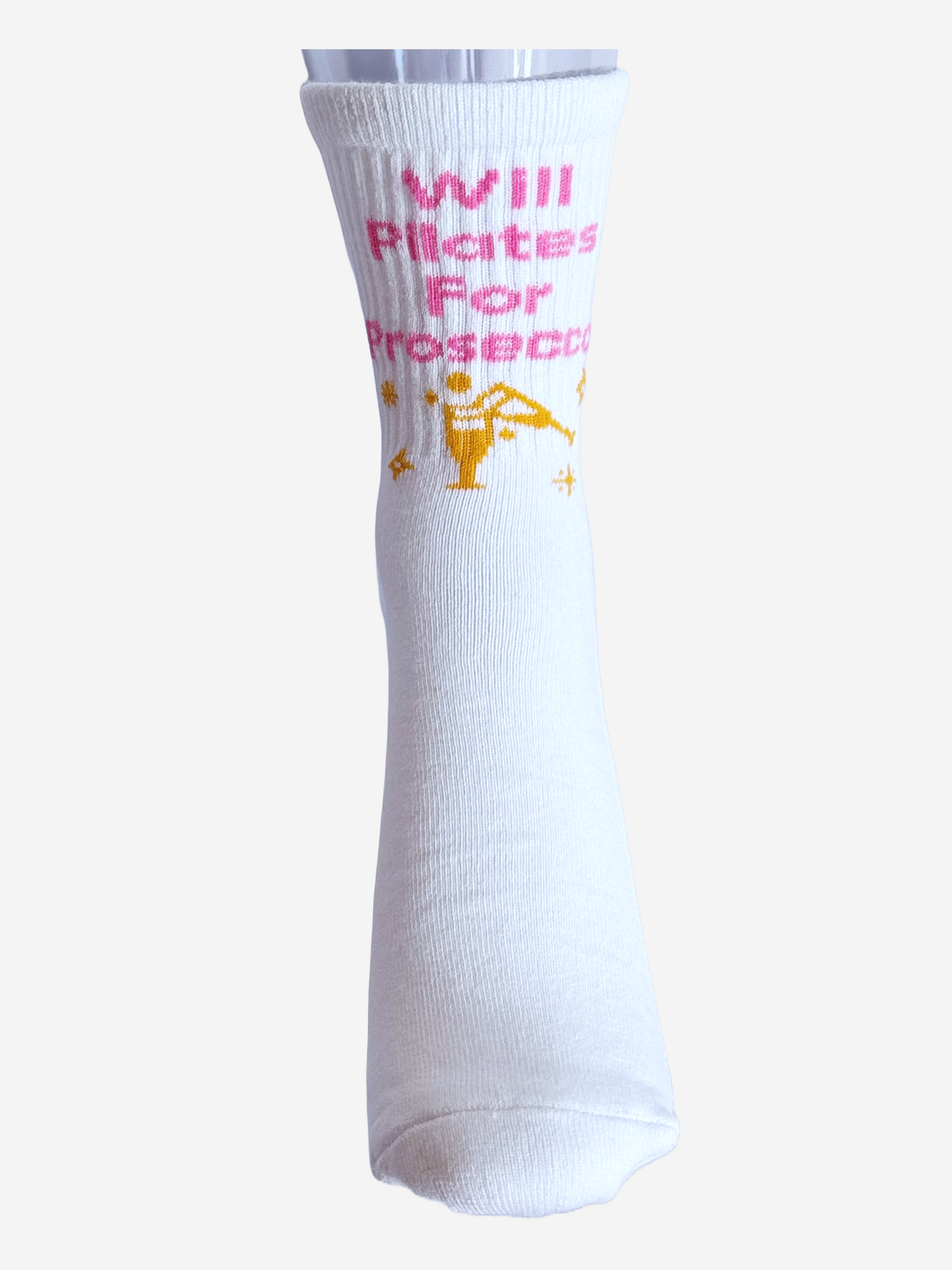 The Prosecco Pilates Grip Socks