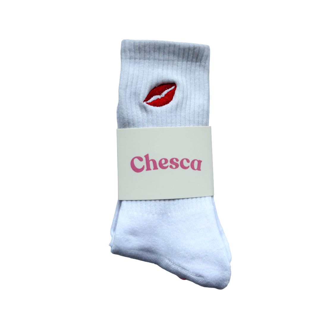 The Kiss Pilates Grip Socks