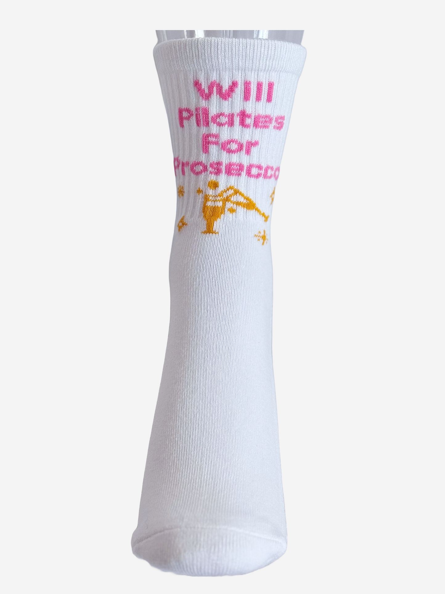 The Prosecco Pilates Grip Socks