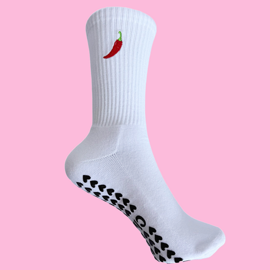 The Chilli Pilates Grip Socks