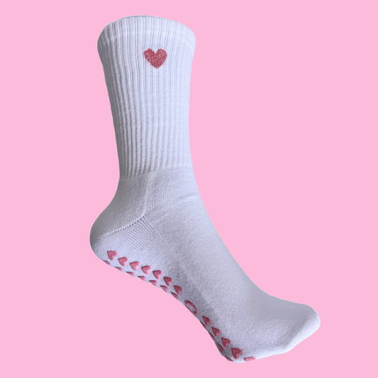 The Heart Pilates Grip Socks